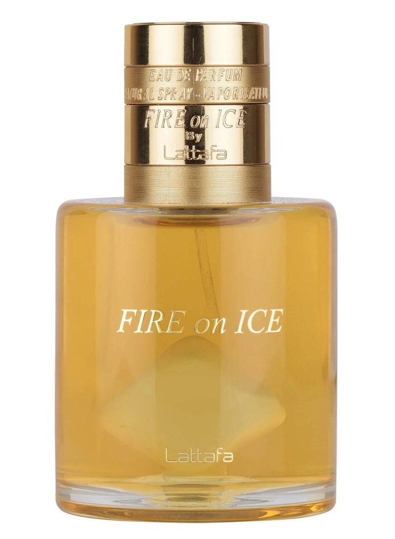 Lattafa Fire On Ice PERFUME EDP 120ML - Image 2